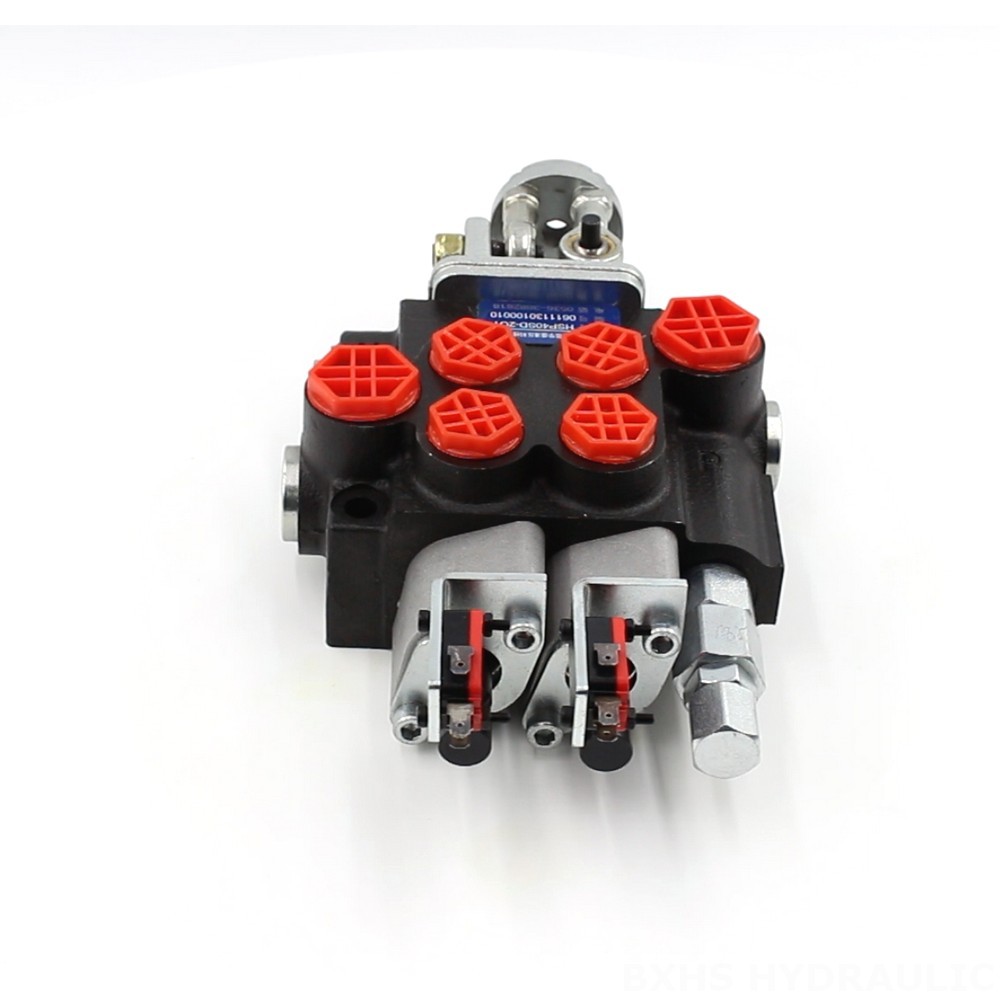 High-Precision P40 Micro Switch Joystick 2 Spool Monoblock Directional Valve: Unmatched Accuracy and Control image